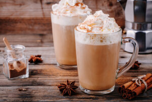 Pumpkin spicy latte